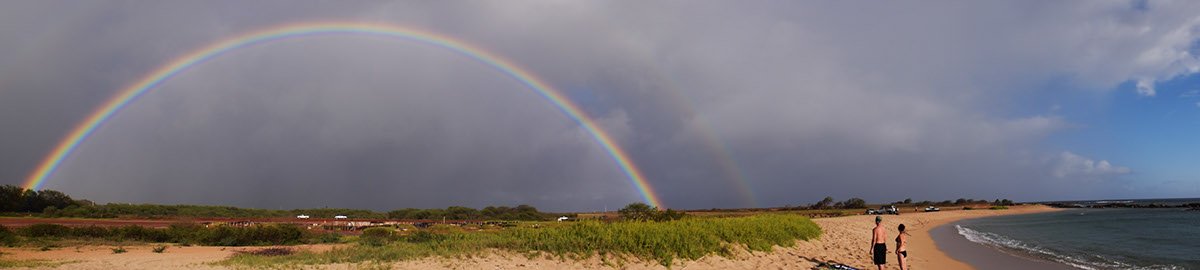 Kauai Salt Pond Rainbow